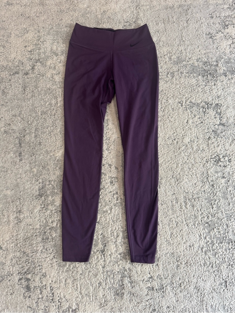 Nike Dark Purple Dri-Fit Workout Training Leggings Size S